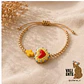 Pulsera corazón Amarilla - Miniatura 1