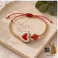 Pulsera corazón roja - Miniatura 1