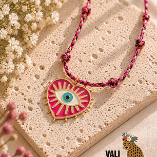 Collar protección ajustable Fucsia