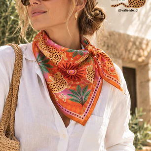 Pañuelo Valiente leopardo