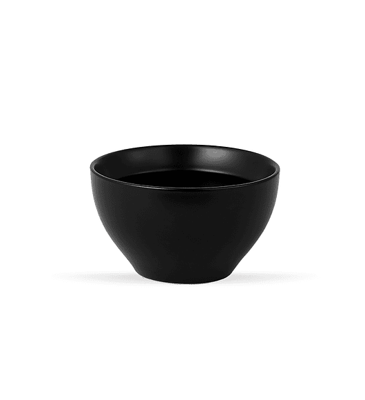 Bowl De Cerámica - 200 Ml (2 Unidades) - NEGRO