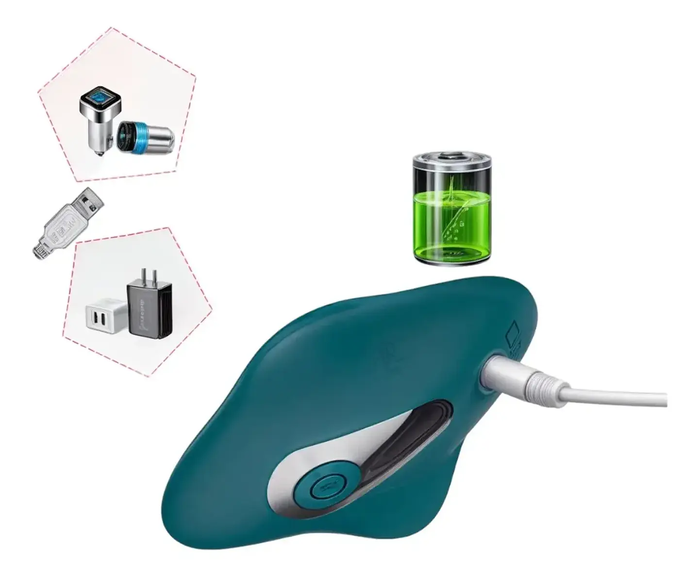 Placer Discreto en Tamaño Mini – Huevo Vibrador Compacto y Silencioso 6