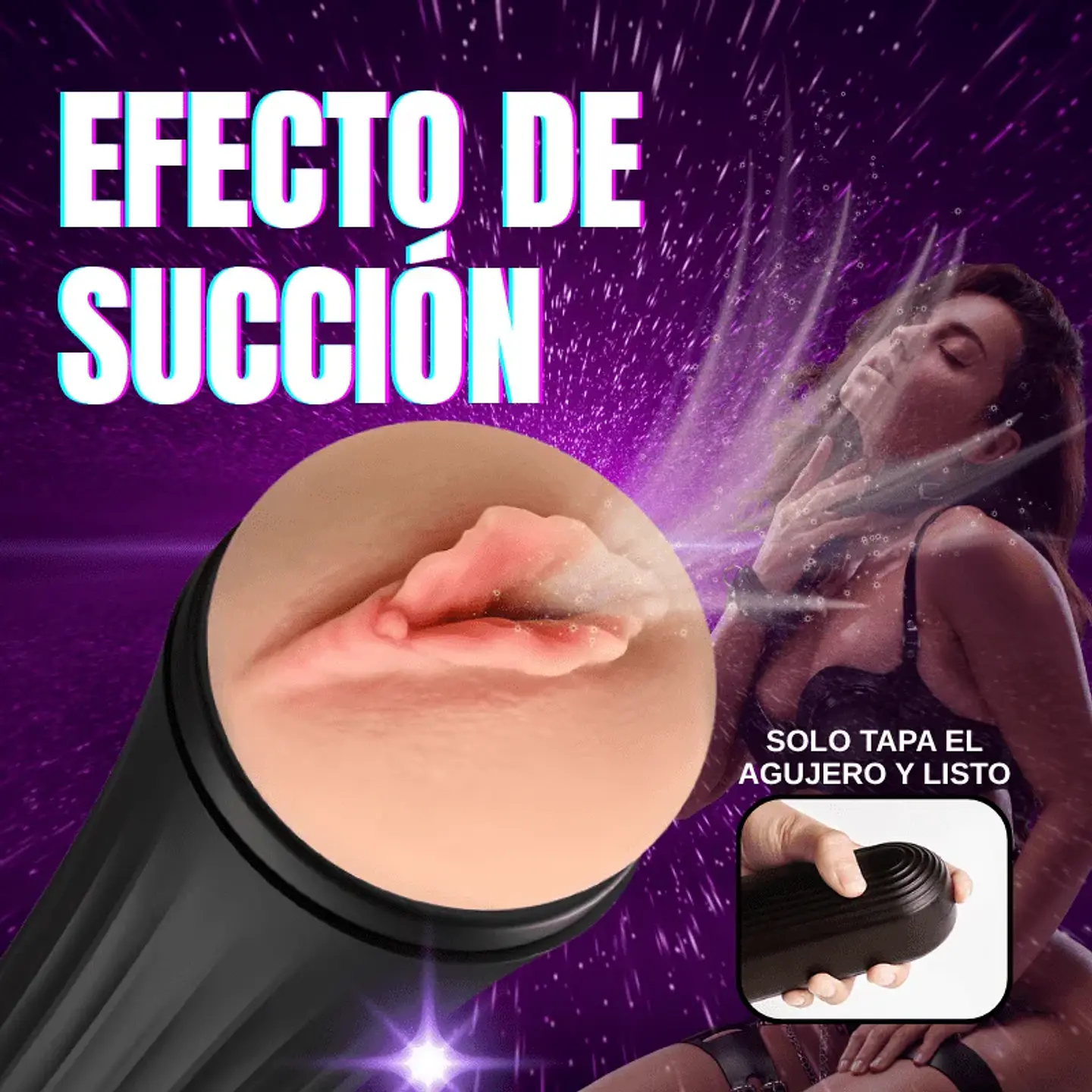 Sensación Realista Total – Diseño Interno 3D con Efecto de Succión 5