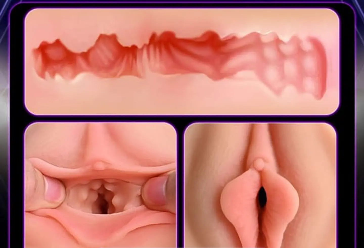 Sensación Realista Total – Diseño Interno 3D con Efecto de Succión 7