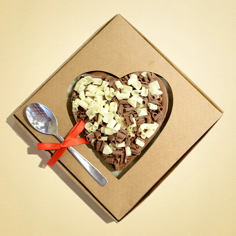 Coração recheado - casadinho