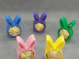 Set 5 Conejos de Pascua Ferrero Rocher