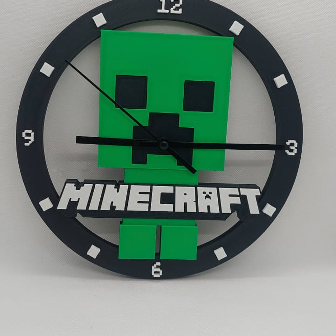 Reloj Minecraft 1