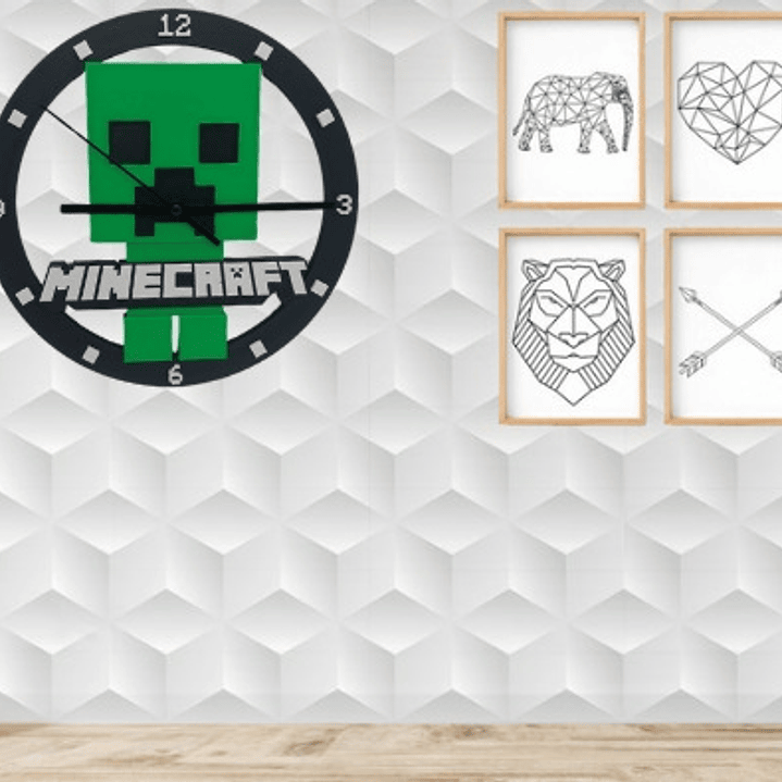 Reloj Minecraft 2