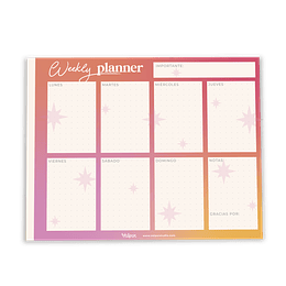 Weekly Planner Travesia ECO