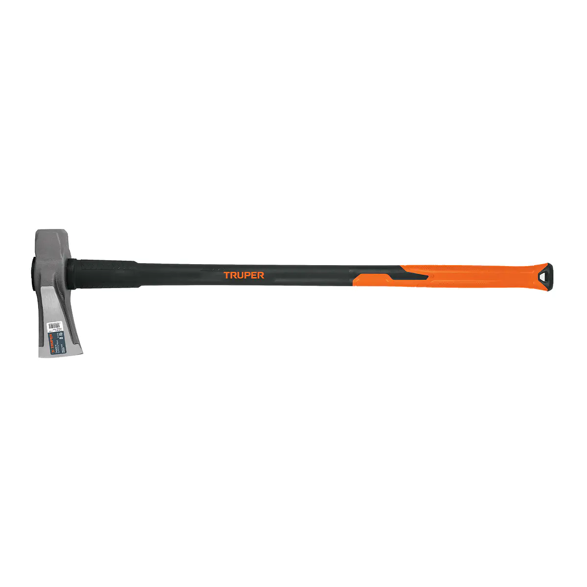 Hacha para rajar madera 8 lbs, mango fibra de vidrio 36