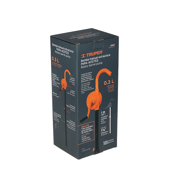Bomba extractora de aceites con manivela BOMEX-25 - 