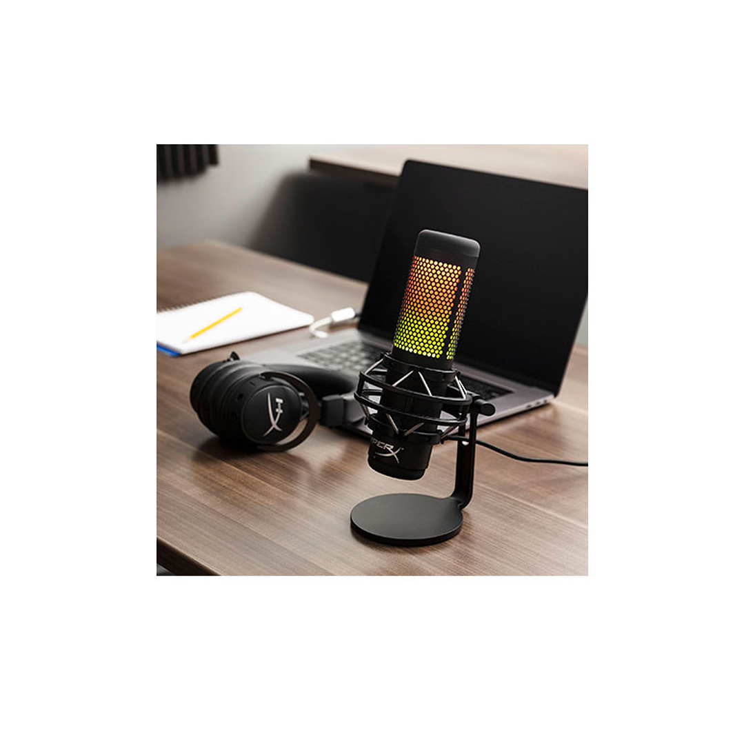Micrófono Condensador HyperX Quadcast S RGB HMIQ1S-XX-RG/G 6