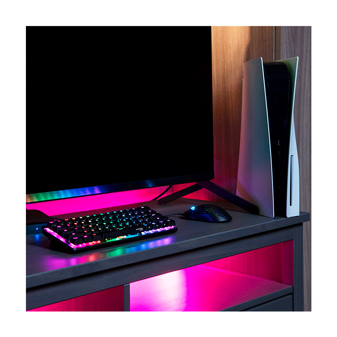 Teclado Mécanico Gamer HyperX Alloy Origins RGB 60 RED 8