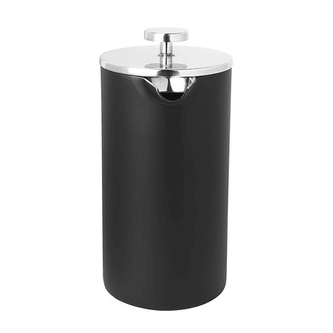 Cafetera Prensa Francesa Simple Cook Bolonia Negra 1 litro
