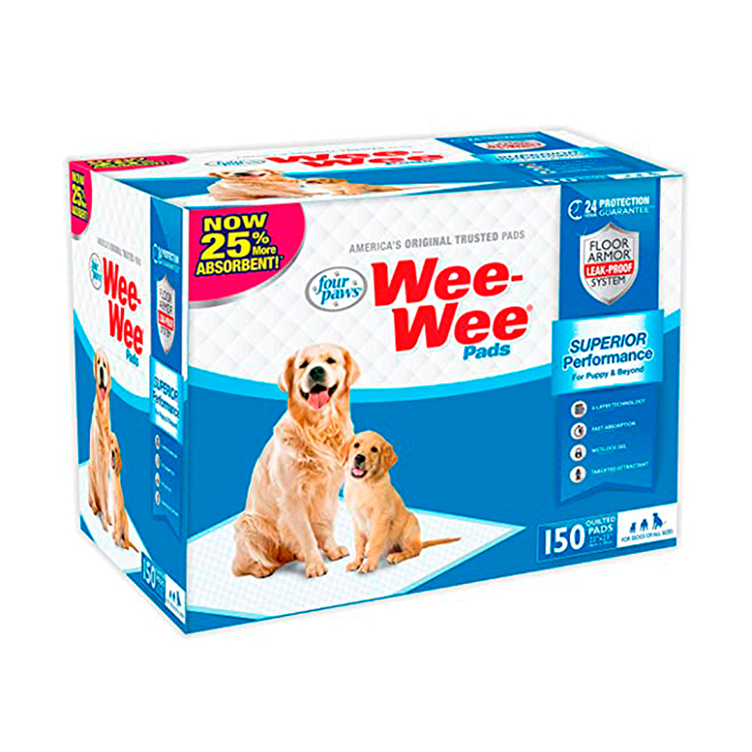 Sabanillas para perros Wee Wee 150 unidades 57 x 58 cm 1