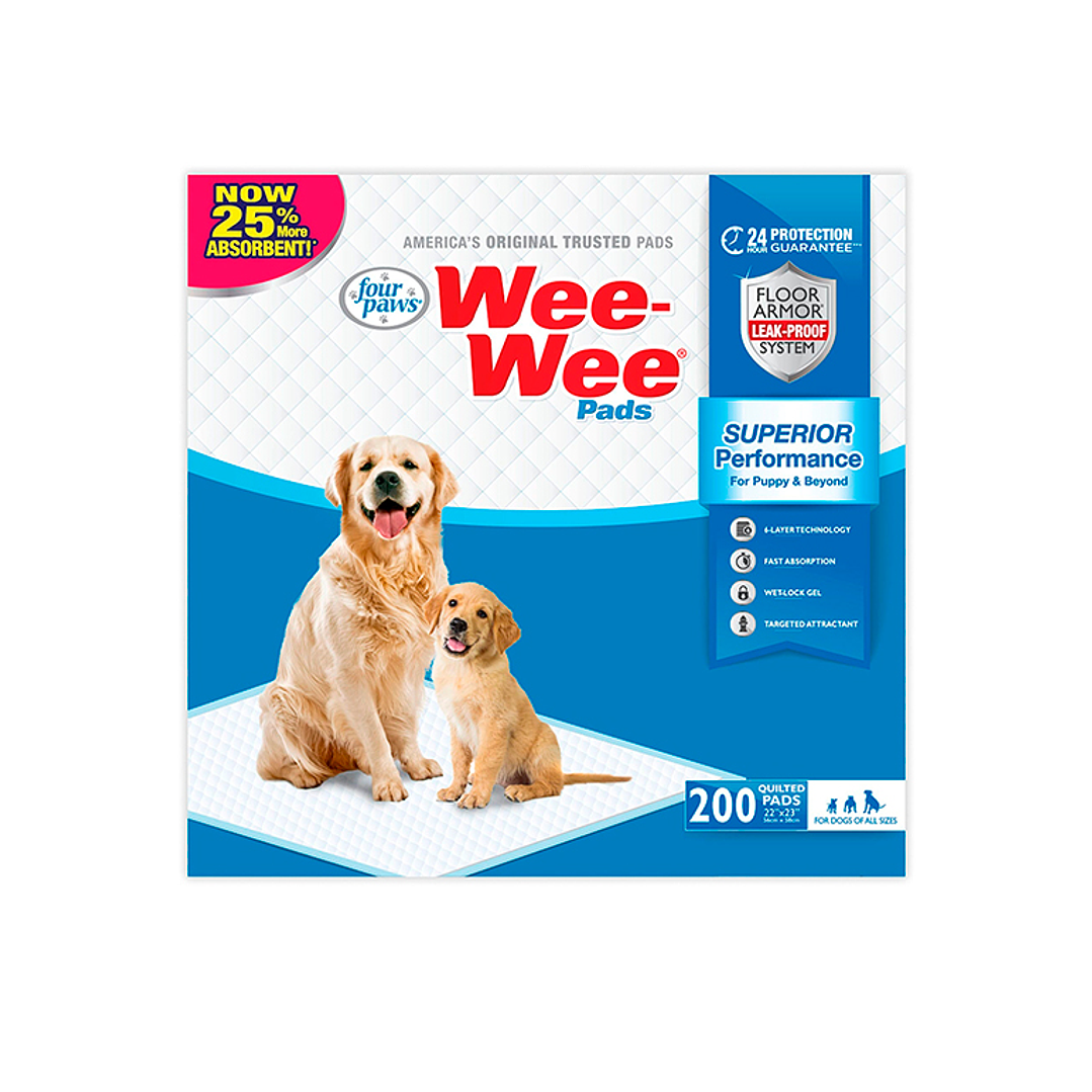 Sabanillas para perros Wee Wee 200 unidades 57 x 58 cm 1