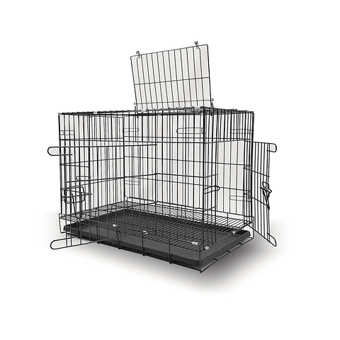 Canil para perros Pet Pioneer hasta 32 kilos Desarmable Talla L