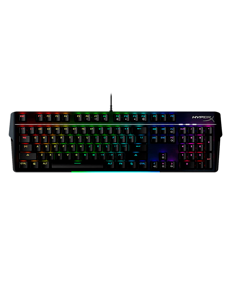 Teclado mecánico Hyperx Alloy RGB MKW100 RED LINEAL