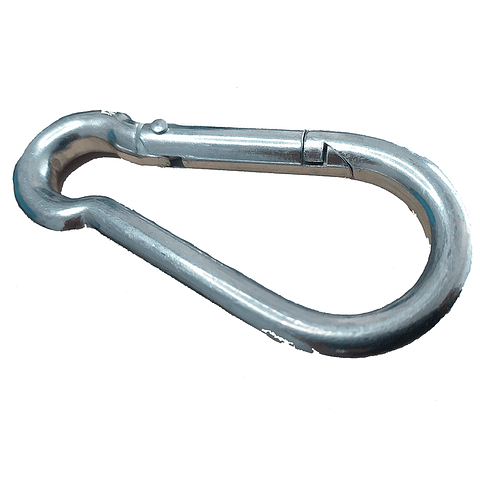 Mosquetón sin Argolla Acero galvanizado 6 X 60MM PACK 20 UN