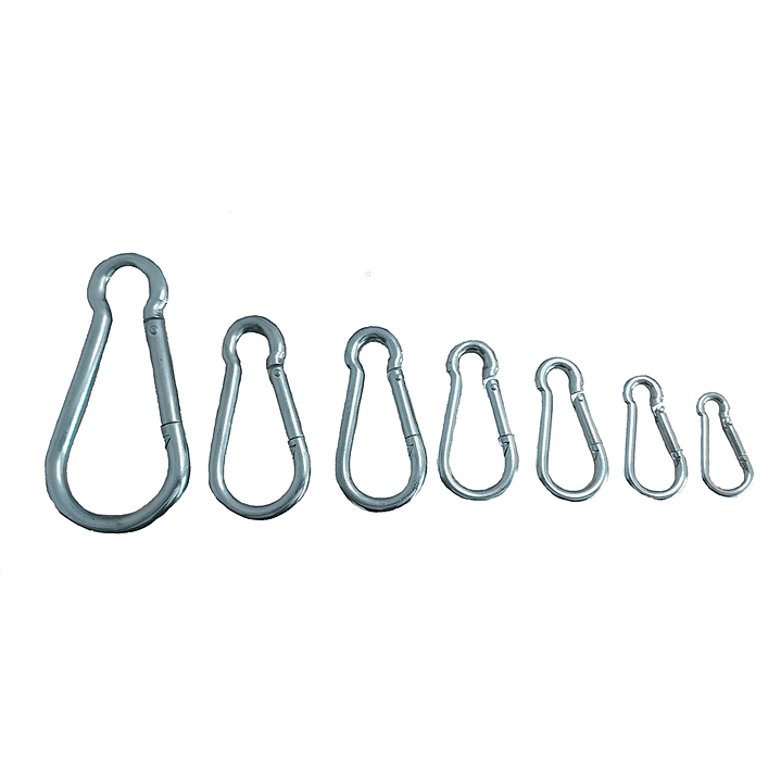 Mosquetón Acero galvanizado 9 X 90MM PACK 10 UN 4
