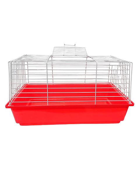 Jaula De Conejos Pet Pioneer Rojo