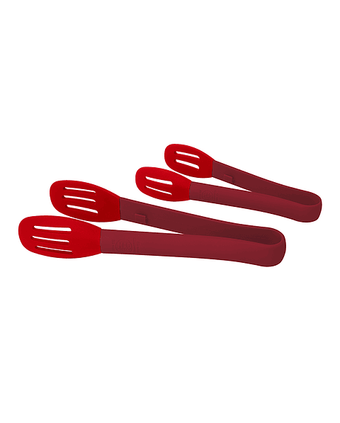 Set de 2 pinzas de silicona Mad Hungry Rojo
