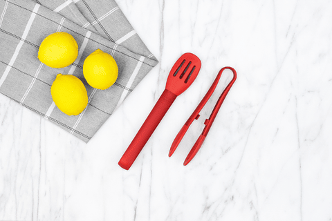 Set de 2 pinzas de silicona Mad Hungry Rojo