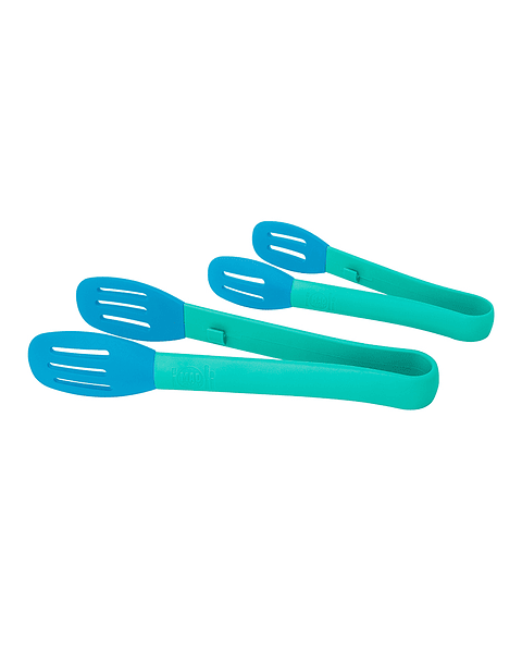 Set de 2 pinzas de silicona Mad Hungry Celeste