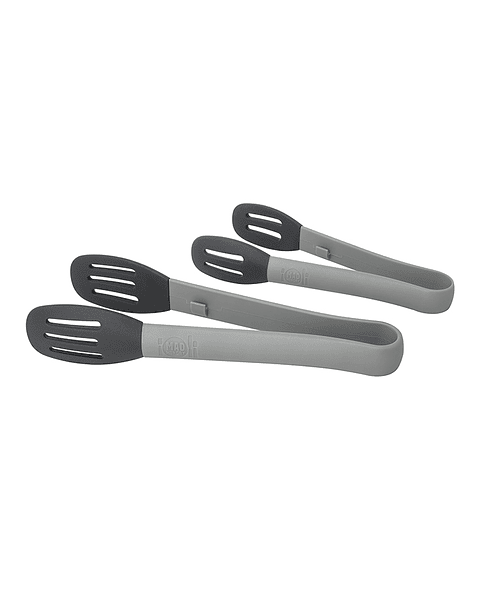 Set de 2 pinzas de silicona Mad Hungry Gris