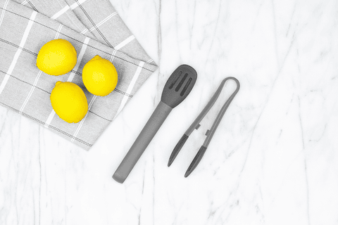 Set de 2 pinzas de silicona Mad Hungry Gris