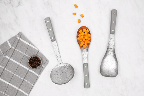 Set de utensilios Mad Hungry acero inoxidable 3 piezas 