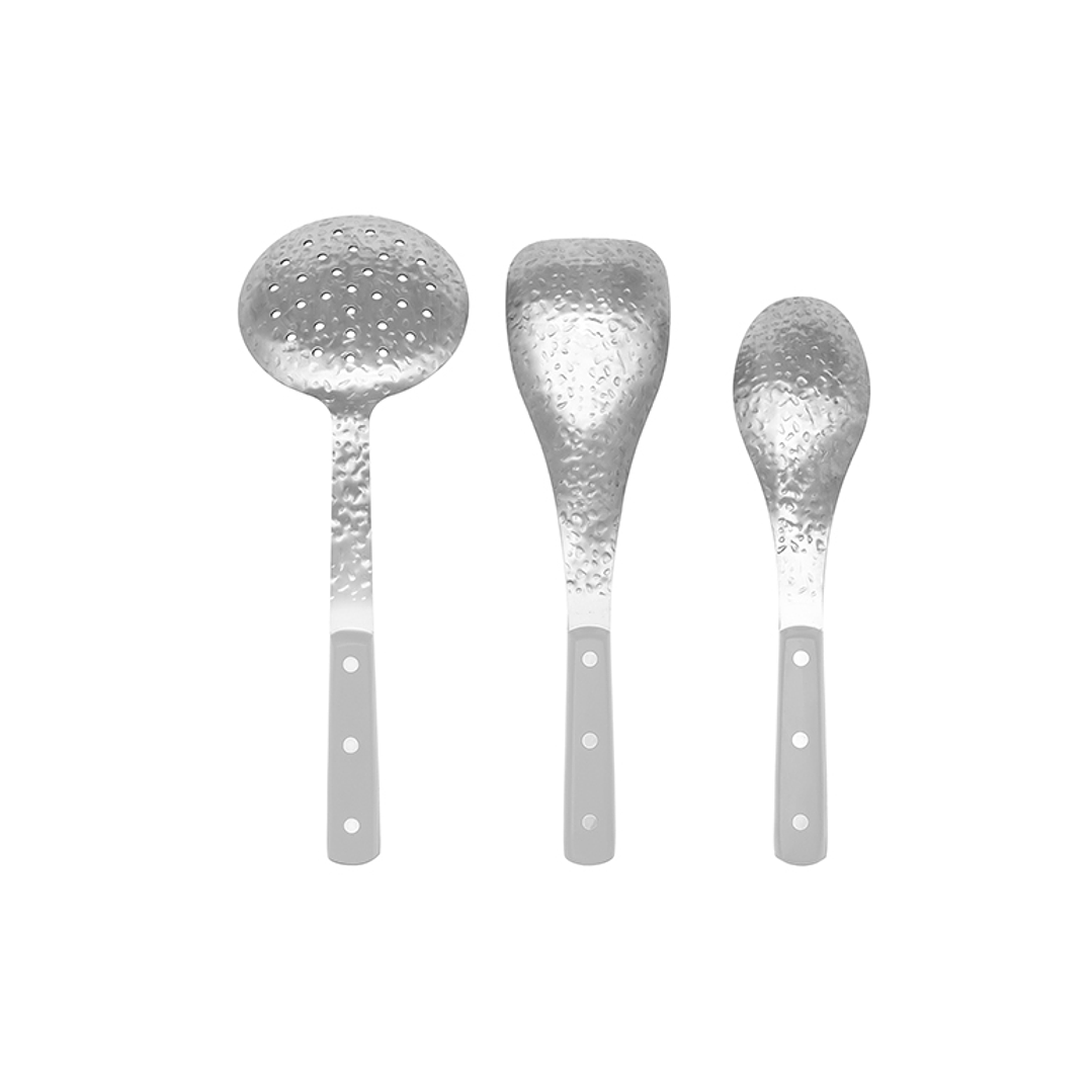 Set de utensilios Mad Hungry acero inoxidable 3 piezas  1