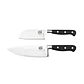 Set de cuchillos Mad Hungry 2 piezas acero alemán Negro - Miniatura 1