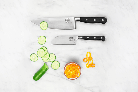 Set de cuchillos Mad Hungry 2 piezas acero alemán Negro