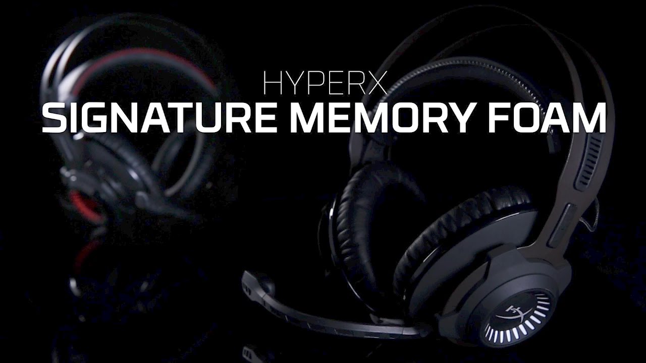 Memory Foam de HyperX: Todo el confort de Cloud Revolver S y Stinger