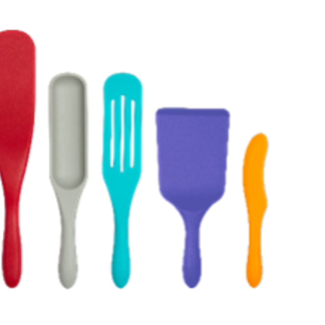 Set de 5 utensilios de silicona Mad Hungry colores MHPKA51761 AS  1