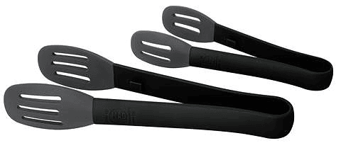 Set de 2 pinzas de silicona Mad Hungry Negro