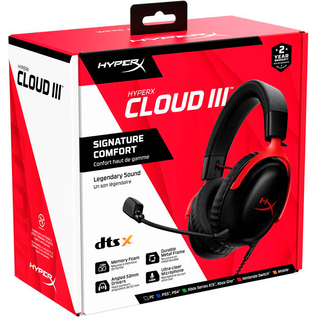 Audífonos Gamer HyperX Cloud III   3
