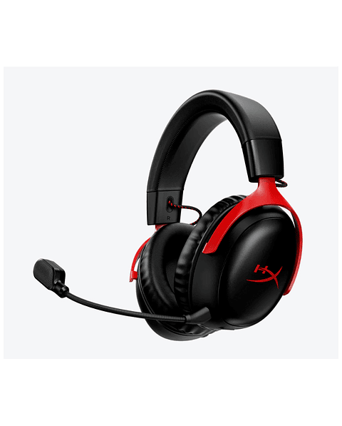 Audifonos HyperX Cloud III wireless Red