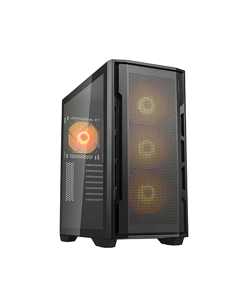 Gabinete Gamer Cougar UNIFACE RGB Black 4 ventiladores ARGB incluidos