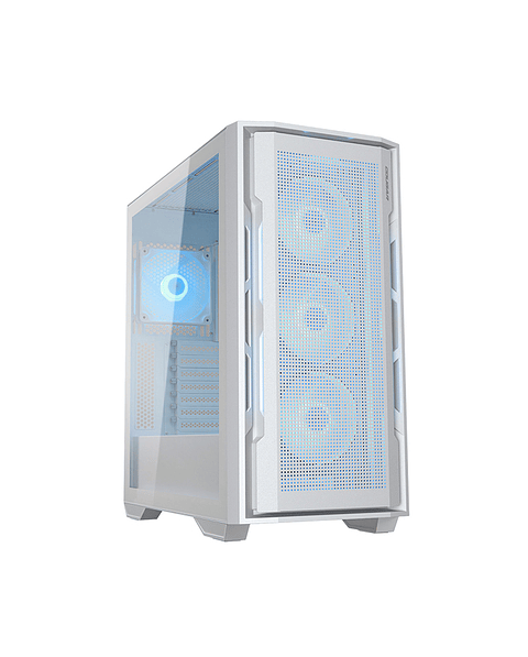 Gabinete Gamer Cougar UNIFACE RGB White 4 ventiladores ARGB incluidos