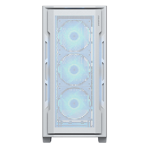 Gabinete Gamer Cougar UNIFACE RGB White 4 ventiladores ARGB incluidos