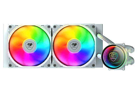 Enfriador Liquido Cougar Poseidon Elite ARGB 240 White