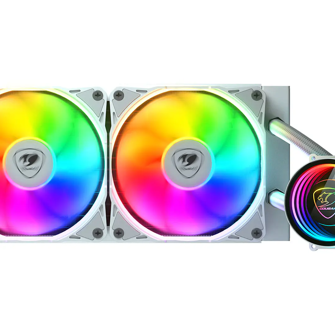 Enfriador Liquido Cougar Poseidon Elite ARGB 240 White 2