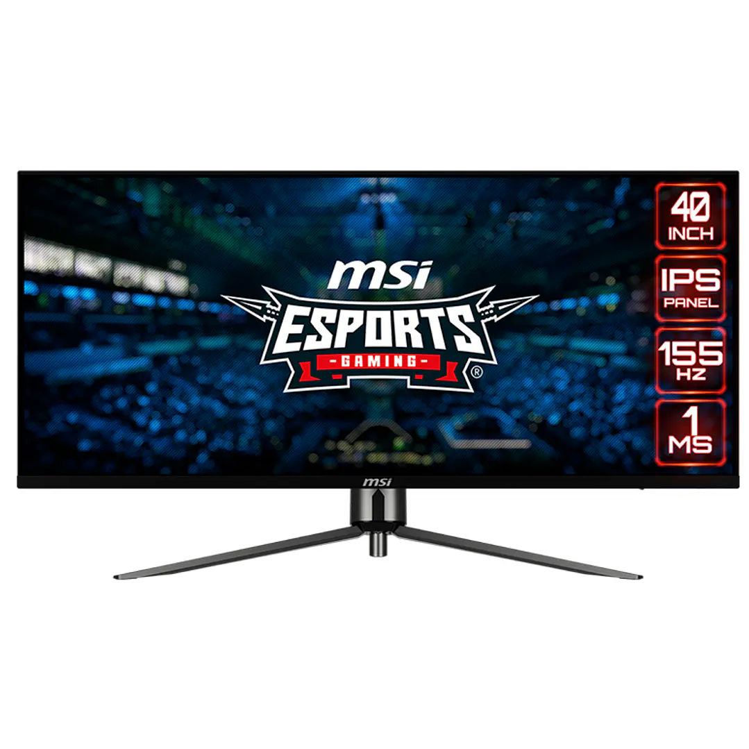 Monitor Gamer MSI 40” UWQHD 155HZ 1MS MAG401QR 1