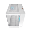 Gabinete gamer Cougar FV150 RGB white 4 ventiladores ARGB