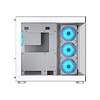 Gabinete gamer Cougar FV150 RGB white 4 ventiladores ARGB