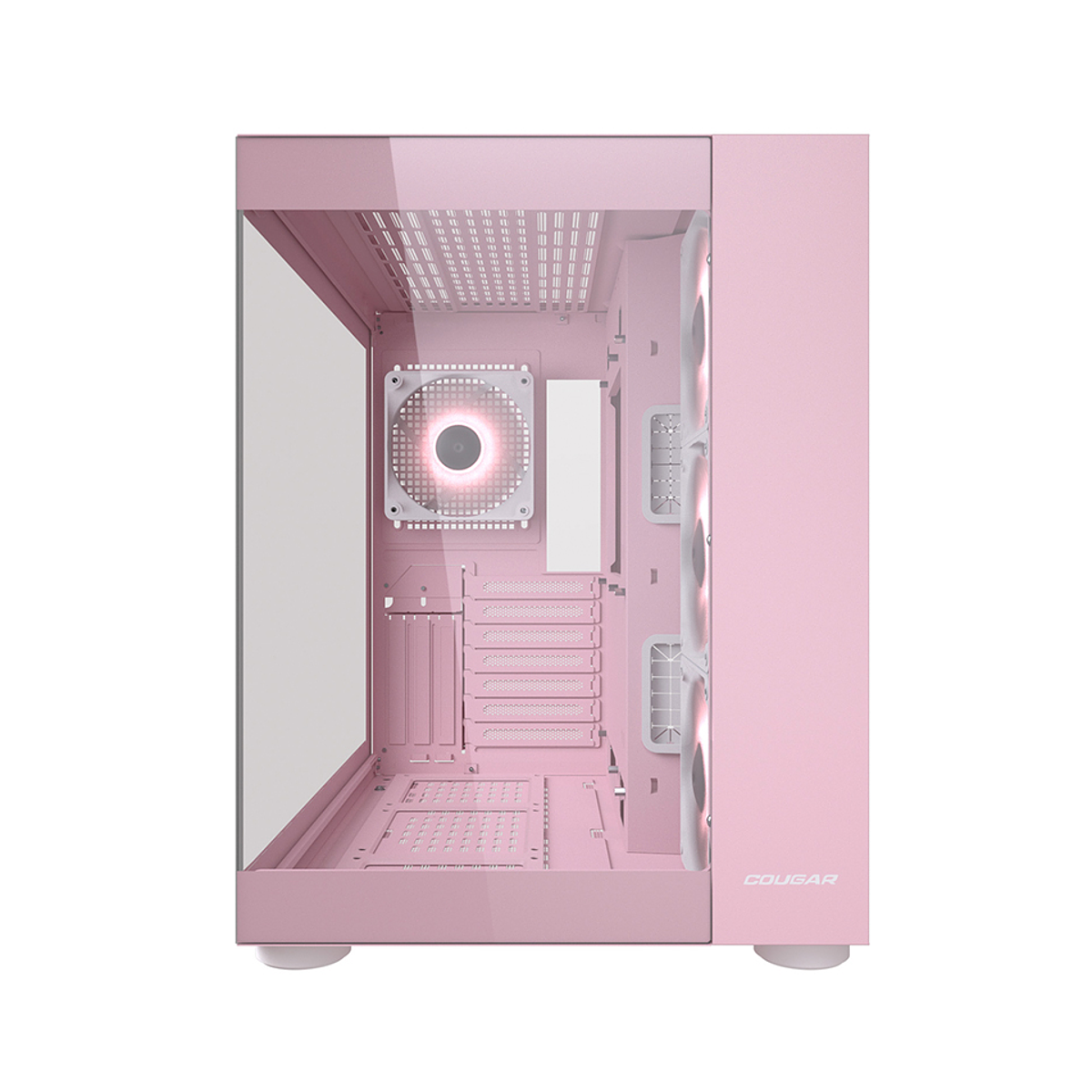 COUGAR PCケース ［ATX /Micro ATX /Mini-ITX］ FV150 RGB Pink FV150