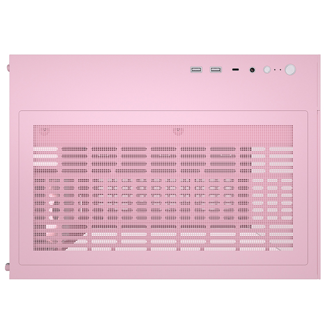 Gabinete gamer Cougar FV150 RGB Pink 4 ventiladores ARGB 6