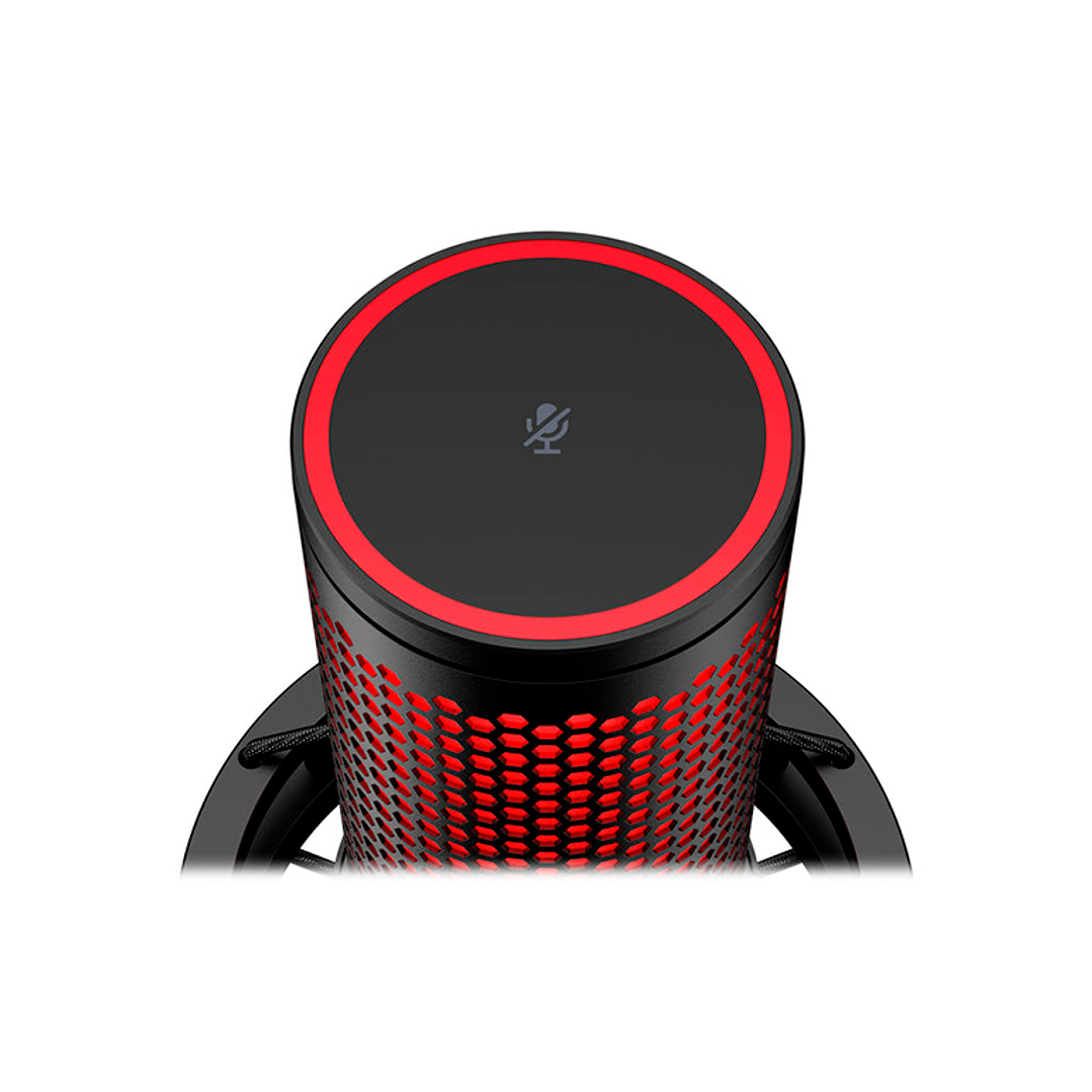 Micrófono Profesional Condensador HyperX Quadcast 2, 4 Patrones polares 5